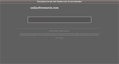 Desktop Screenshot of onlinefreemovie.com